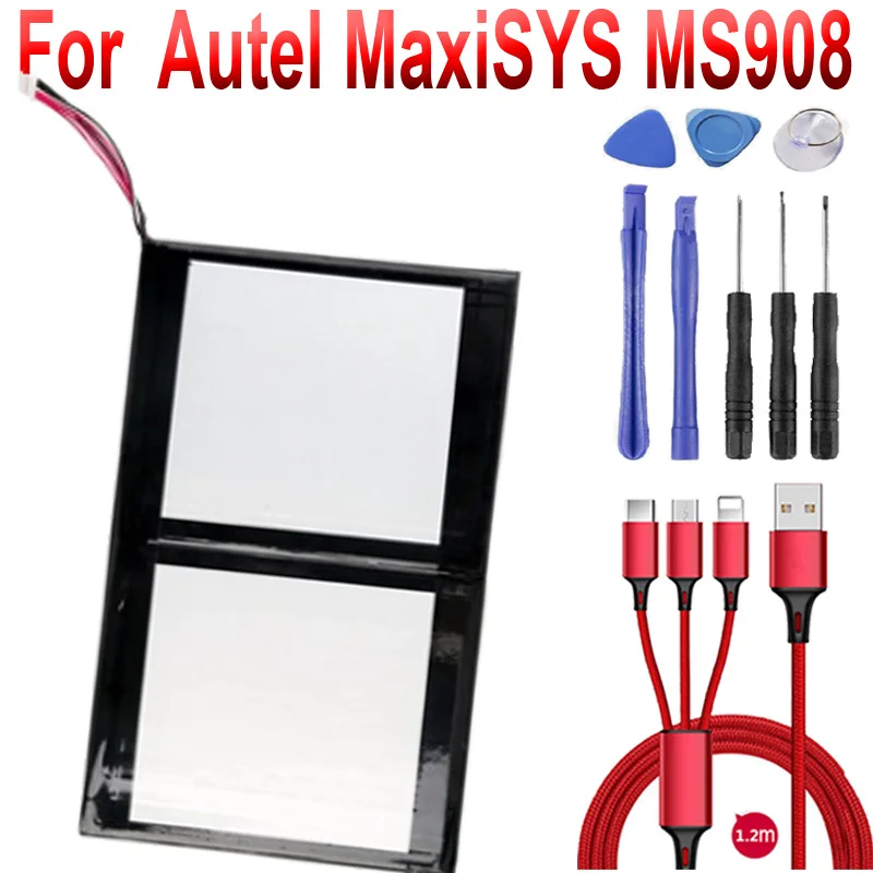 Аккумулятор для Autel MaxiSYS MS908 &amp Pro инструмент диагностики автомобиля Li-Po