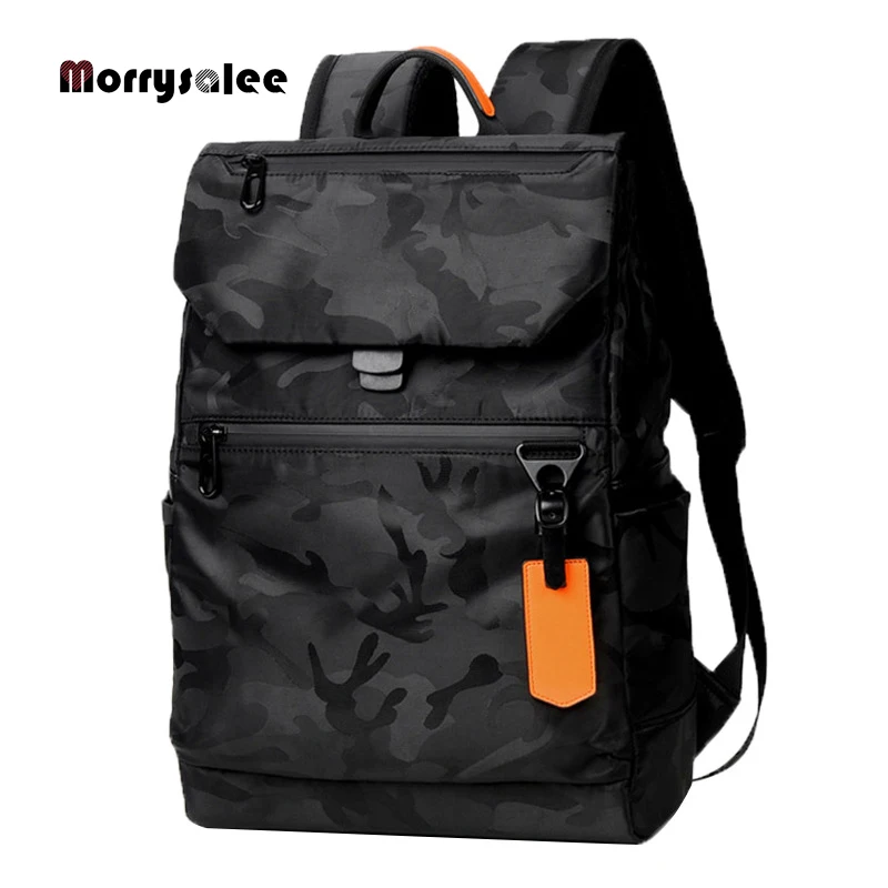 

Men Backpack 14 Inches Laptop 2020 Women Large Capacity Backpacks Pleated Casual Style Bag Water Repellent Male Sports backpack