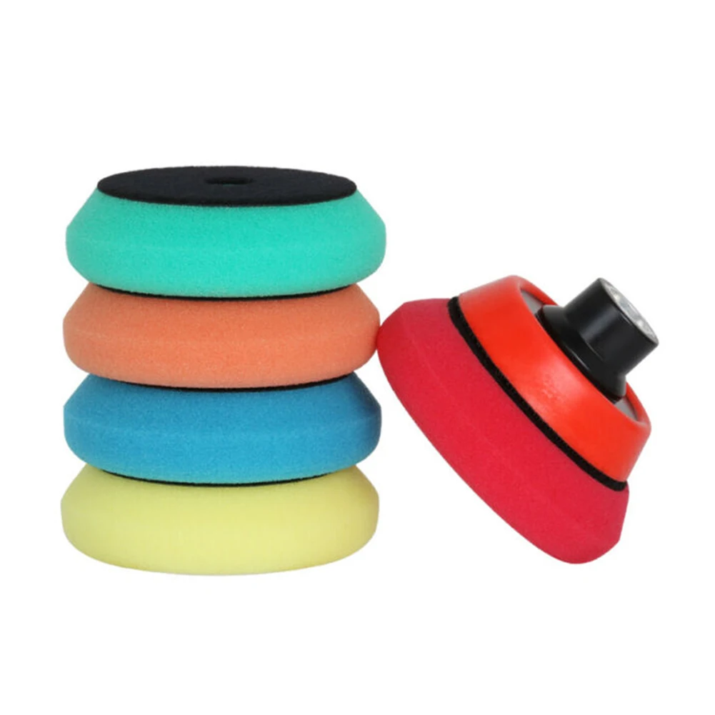 6pcs 3 дюйма полировки полировальные накладки для автомобиля Краски набор губок