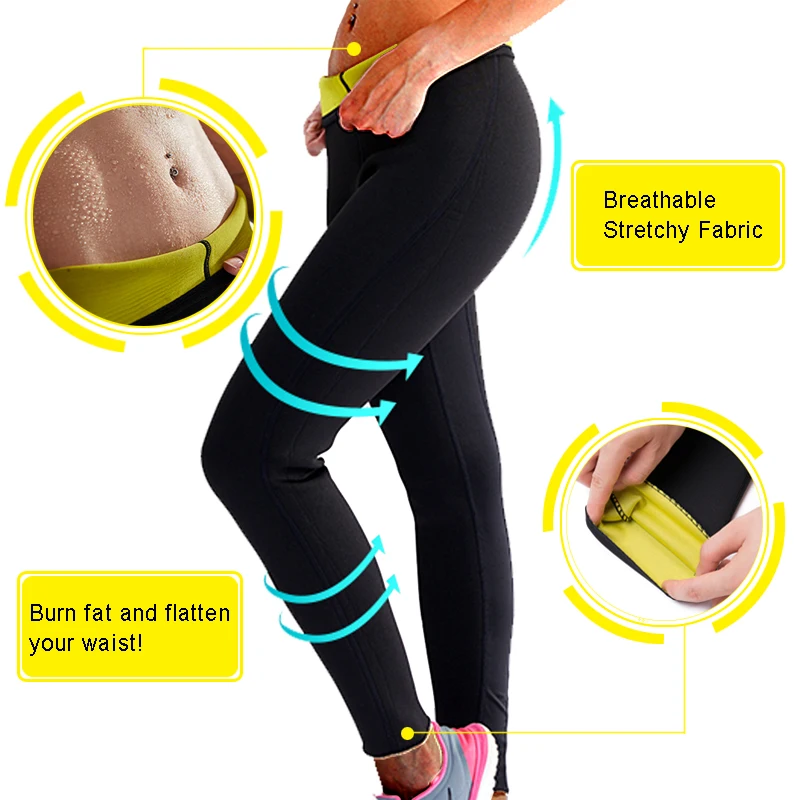 

Yoga Pants Slimming Weight Loss Pants CFR Shapers Neoprene Body Shaper Women Slimming Pants with Tummy Control Fitness