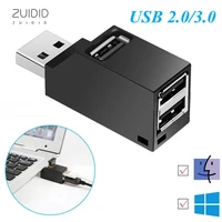 3 ports hub usb 2 03 0 high speed transfer expander device support laptop phone digital camera card reader splitter