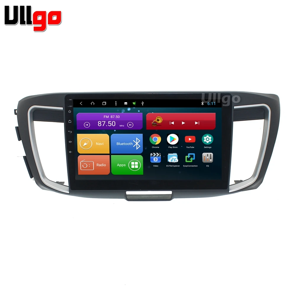 10 1 дюймовый Восьмиядерный Android автомобильный dvd gps для Honda Accord 2014 2017 Авторадио GPS
