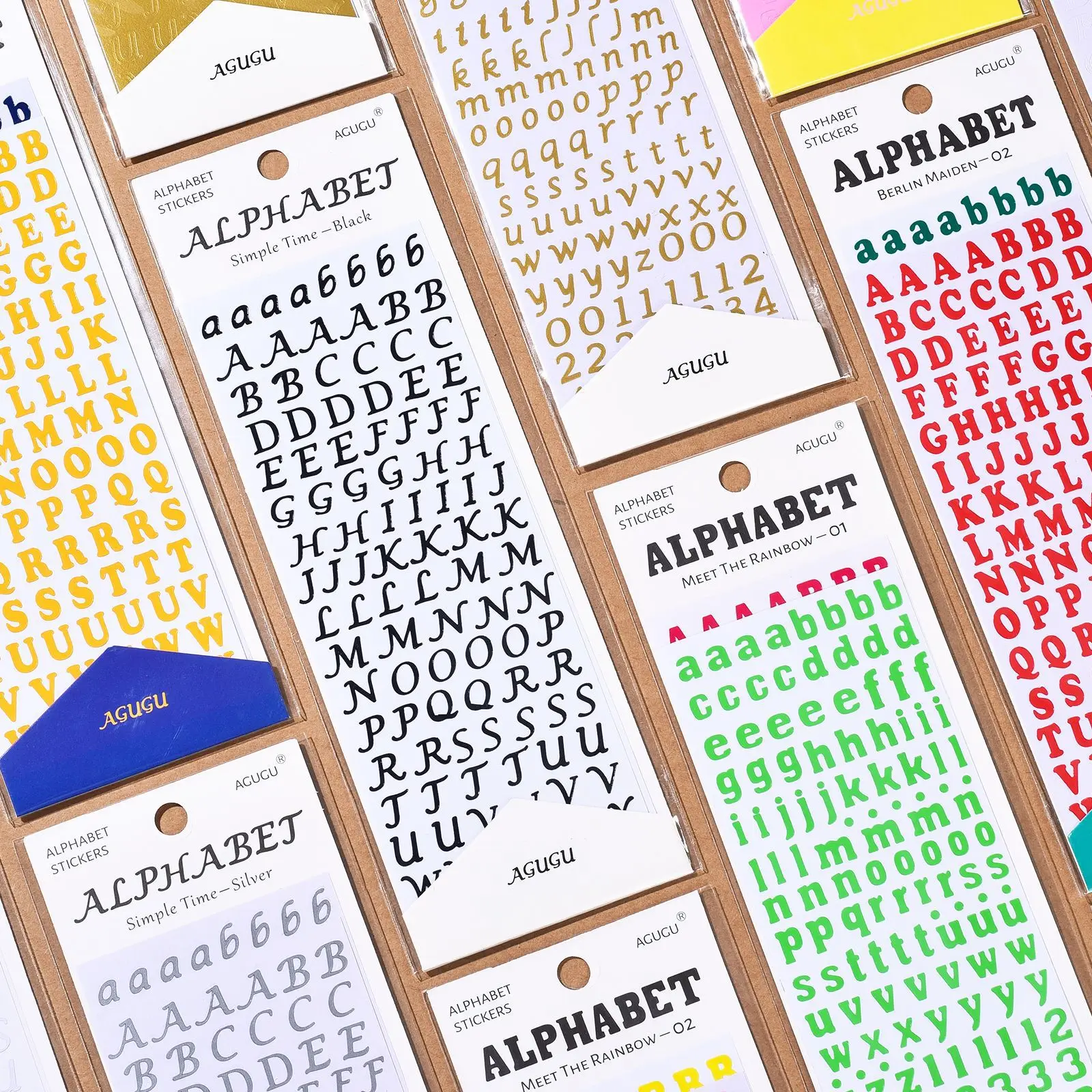 

Vintage Letter Sticker Alphabet Sticker DIY Journal Scarpbooking Decor Stationery