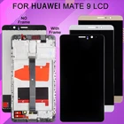 5,9 дюймовый оригинальный телефон для Huawei Mate 9, ЖК-экран с дигитайзером в сборе с рамкой с инструментами