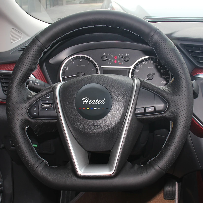 Оплетка на руль для Nissan Lannia 2015 Maxima 2016 оплетка руль|steering wheel cover|auto steering coverwheel cover |