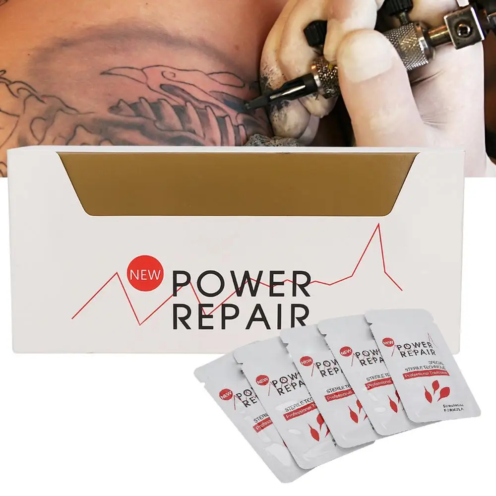 100 шт. возобновляемые источники татуировки Восстанавливающий крем с мануального