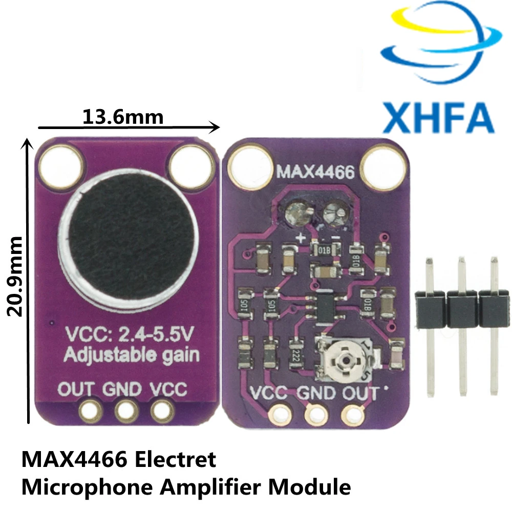 Продажи Звуковой Модуль датчика Датчик звукового контроля MAX4466 MAX9814switch