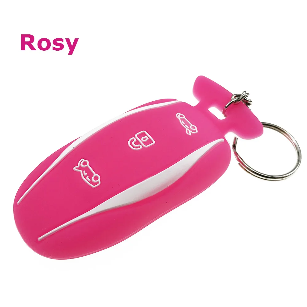 Key Case Cover Shell Holder For Tesla Model S Automobile Silicone Auto Decor Accessories | Автомобили и мотоциклы