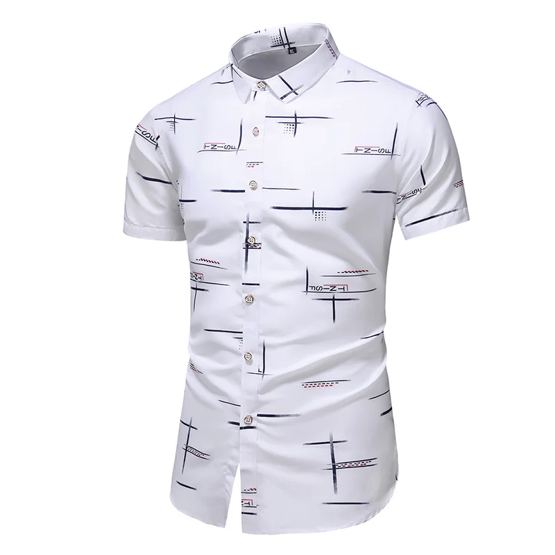 

Casual short sleeve shirt, 9 men's designs, embossed beach shirt, Asian large clothes m-xxxl 4XL 5XL, summer 2021