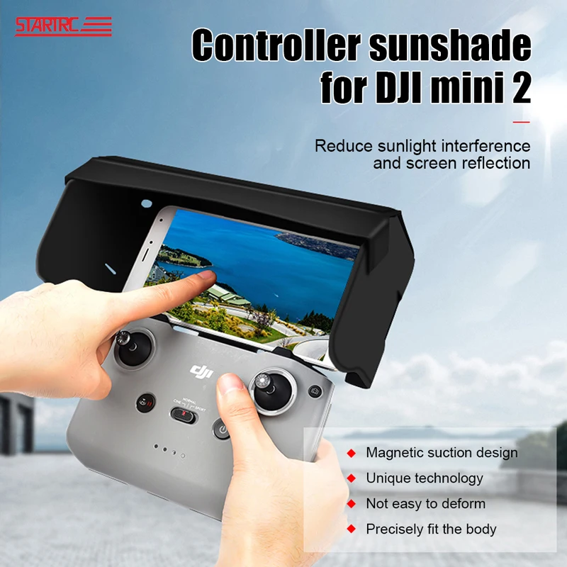 

STARTRC Dji Mini 2 Sunhood Foldable Phone Remote Controller Cover Sun shade for Dji Mini 2 Mavic Air 2 / 2S Controller Sun Hood