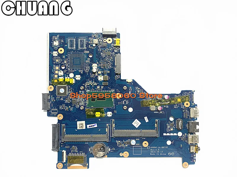 Для HP Pavilion 15 R материнская плата для ноутбука 790668 501 001 601 LA B972P DDR3L W/ I5 5200U 100% тестовая