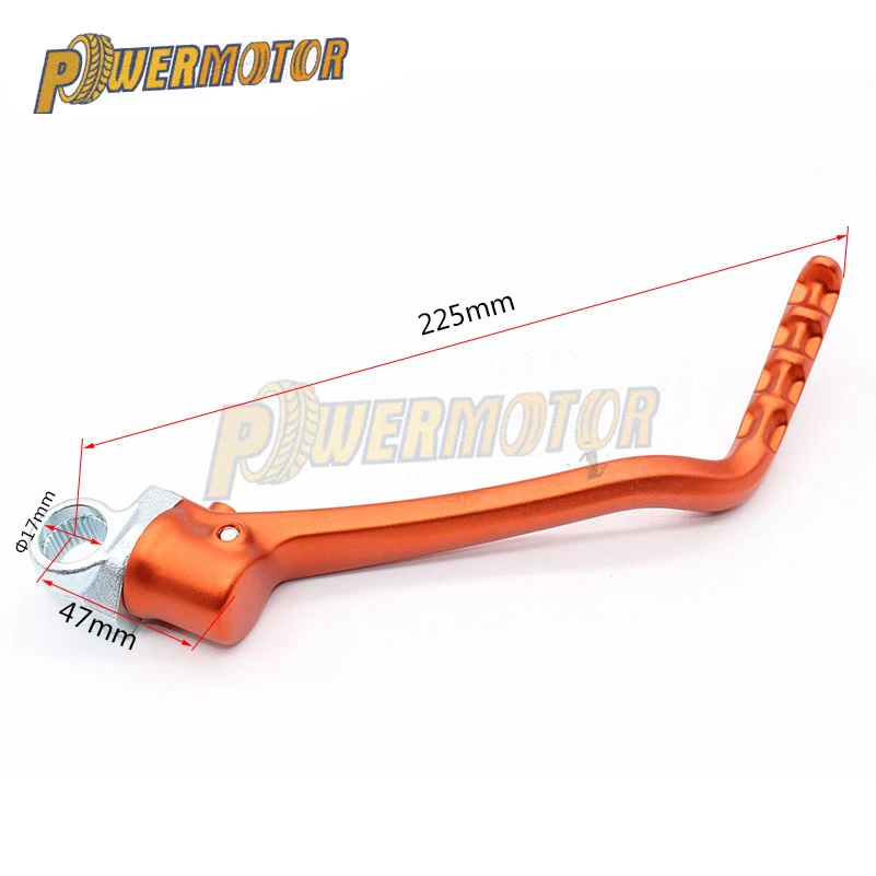 Кованый ножной стартер для мотоцикла Алюминиевый Рычаг стартера педаль рычаг