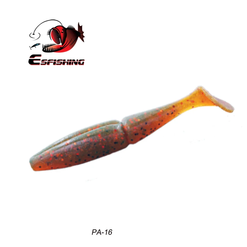 Esfishin новые рыболовные приманки Easy Shiner 5 см 12 шт. 1,2 г Easy shiner Pesca Leurre Souple рыболовный Воблер для карпа - Цвет: PA16