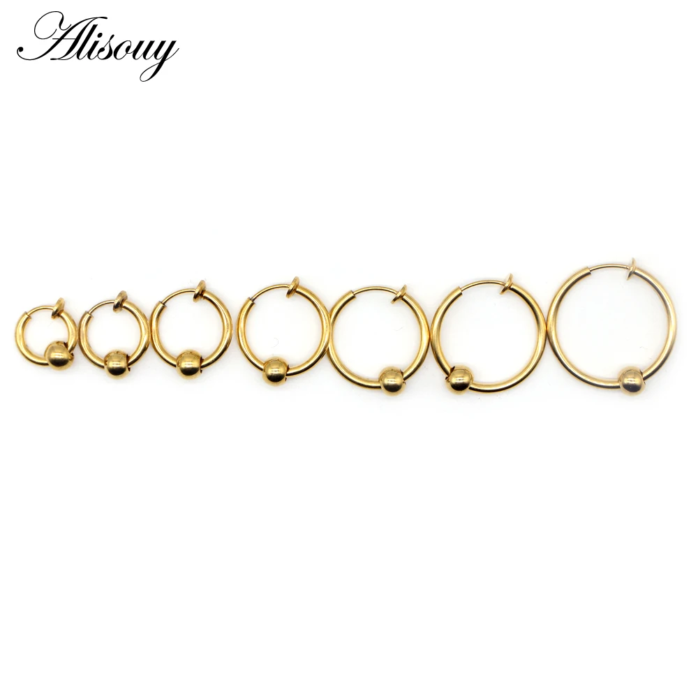 Alisouy 1 шт. клипсы серьги крючок без пирсинг модные украшения для женщин и мужчин