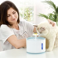 cat dog auto water fountain pet drinker feeder electric cat dog drinking dispenser active carbon filter drink bowl with filter