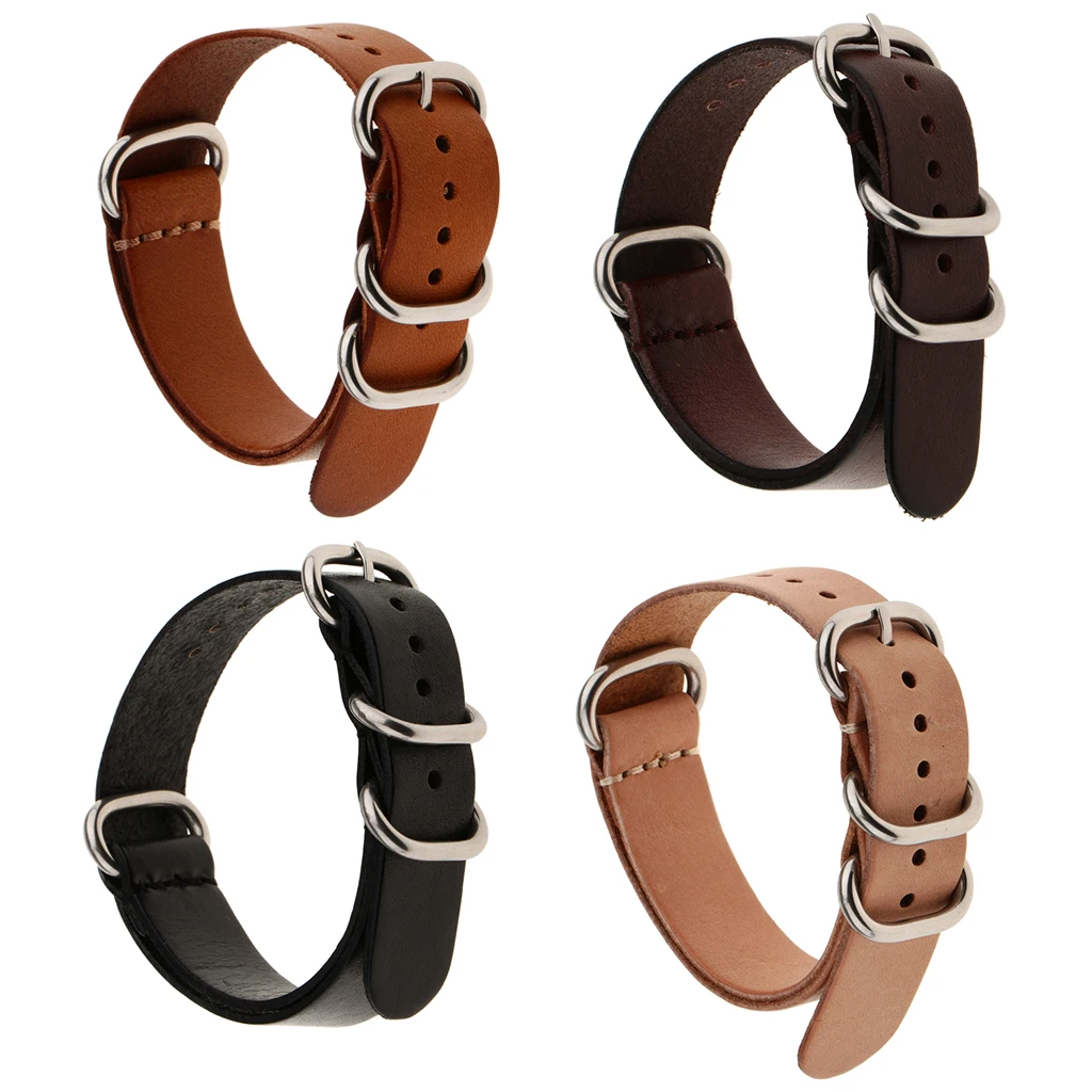 Ремешок для часов из натуральной кожи 18 мм | Наручные часы