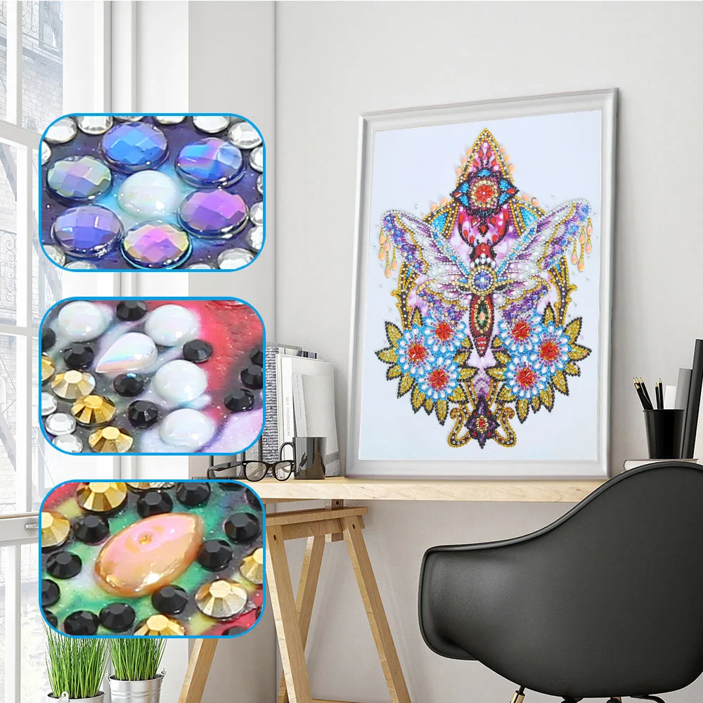 Набор для вышивки стразами стразы алмазная живопись особой формы с рисунком