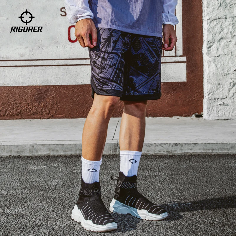 

Sports shorts men's summer quick-drying five-point pants loose leisure fitness running training beach basketball shorts