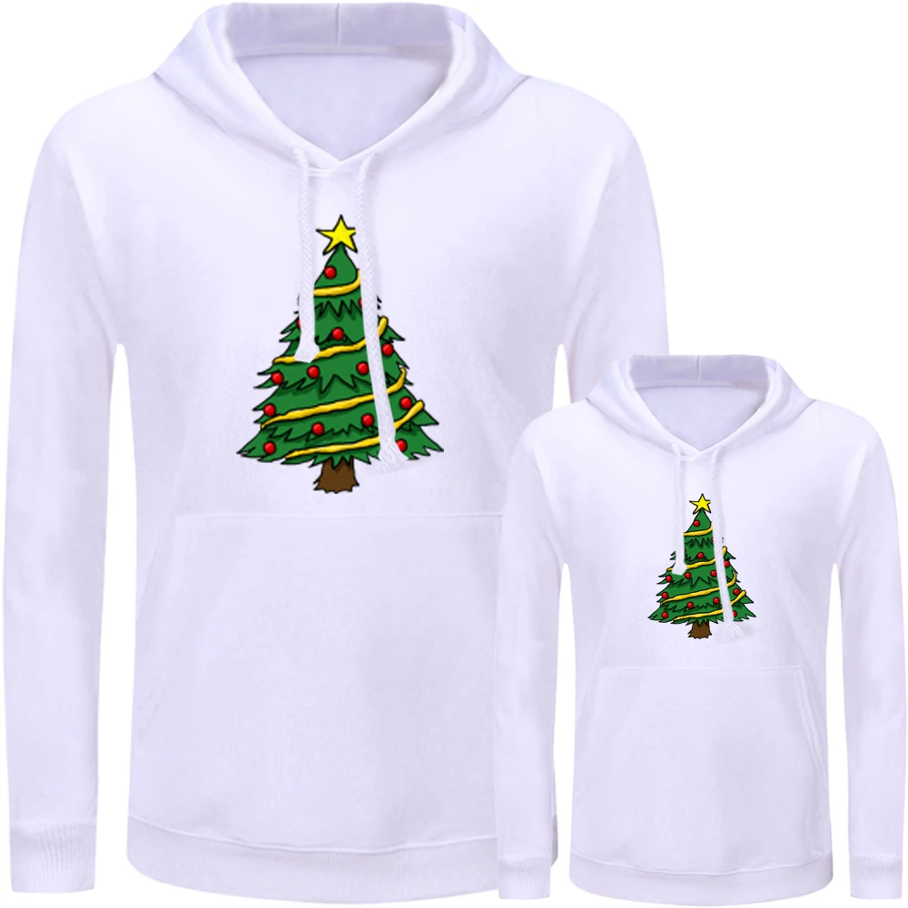 Веселая Рождественская елка Санта Клаус одинаковые комплекты для семьи