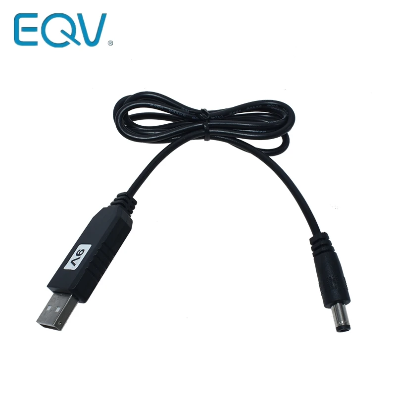 USB повышающий мощность линии DC 5 В к DC 5 в 9 в 12 В Повышающий Модуль USB конвертер Кабель-адаптер 2,1x5,5 мм Штекерный соединитель конвертер