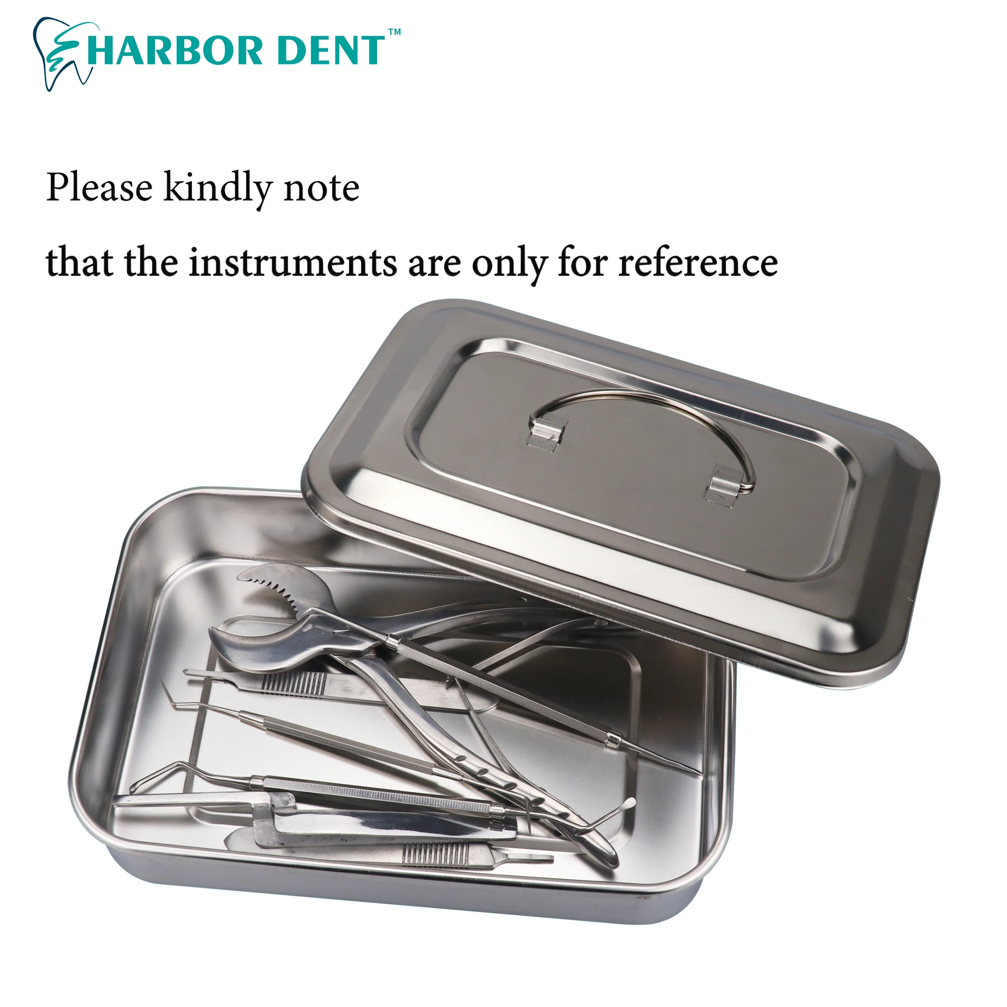 Стоматологическая лоток для инструментов из нержавеющей стали хирургическая