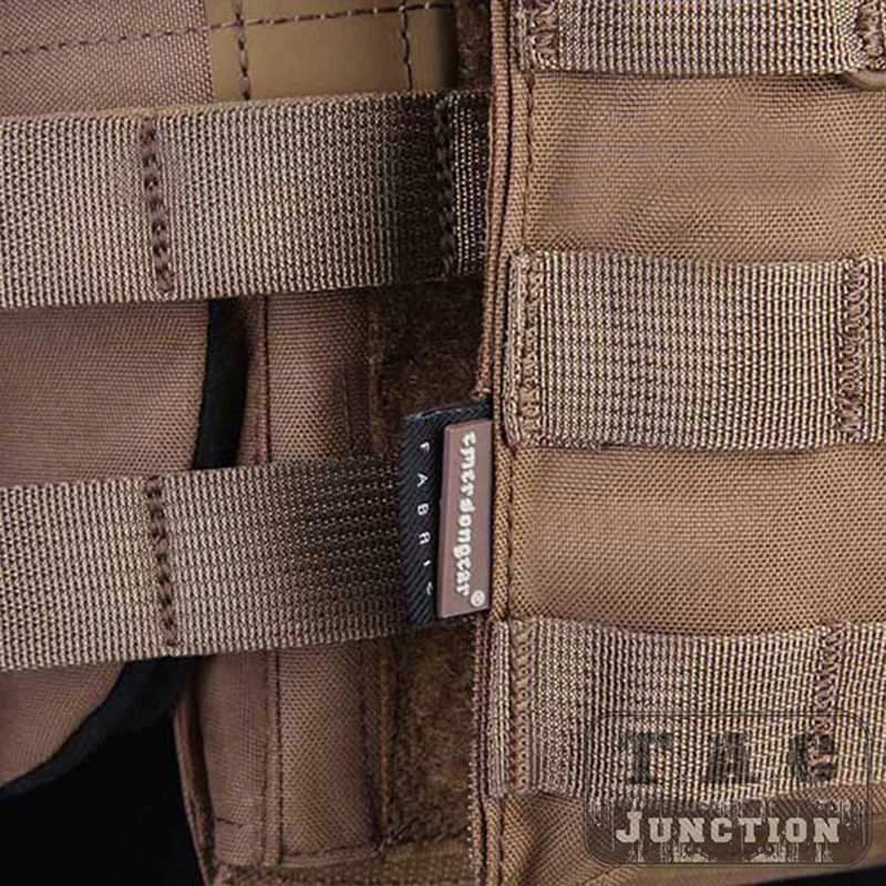 Emerson NCPC тактическая Накладка для страйкбола боевой CS Swat CP стиль Регулируемый