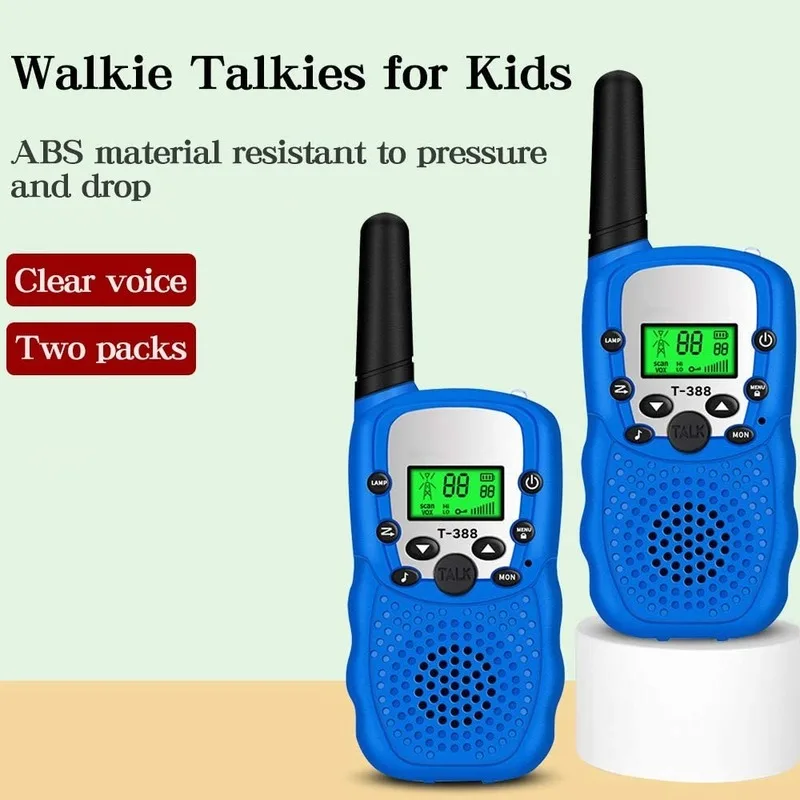 

Walkie Talkies for Kids Radio Toy Children's Walkie Talkie Set Outdoor Adventures Hiking Camping Gear Games for Girls and Boys