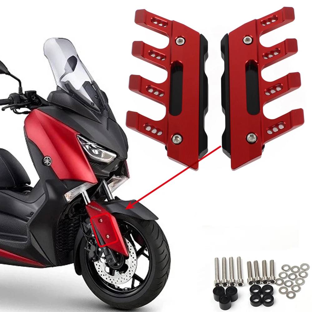 

For Yamaha X-MAX XMAX 125 250 300 400 Motorcycle Front Fork Protector Fender Slider Guard Accessories XMAX125 XMAX300 Mudguard