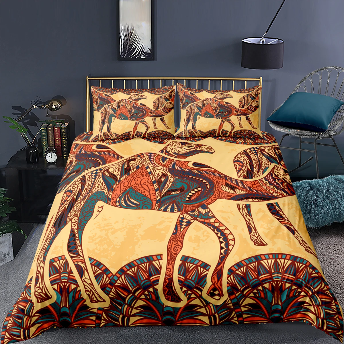 

Комплект постельного белья с пододеяльником и наволочкой