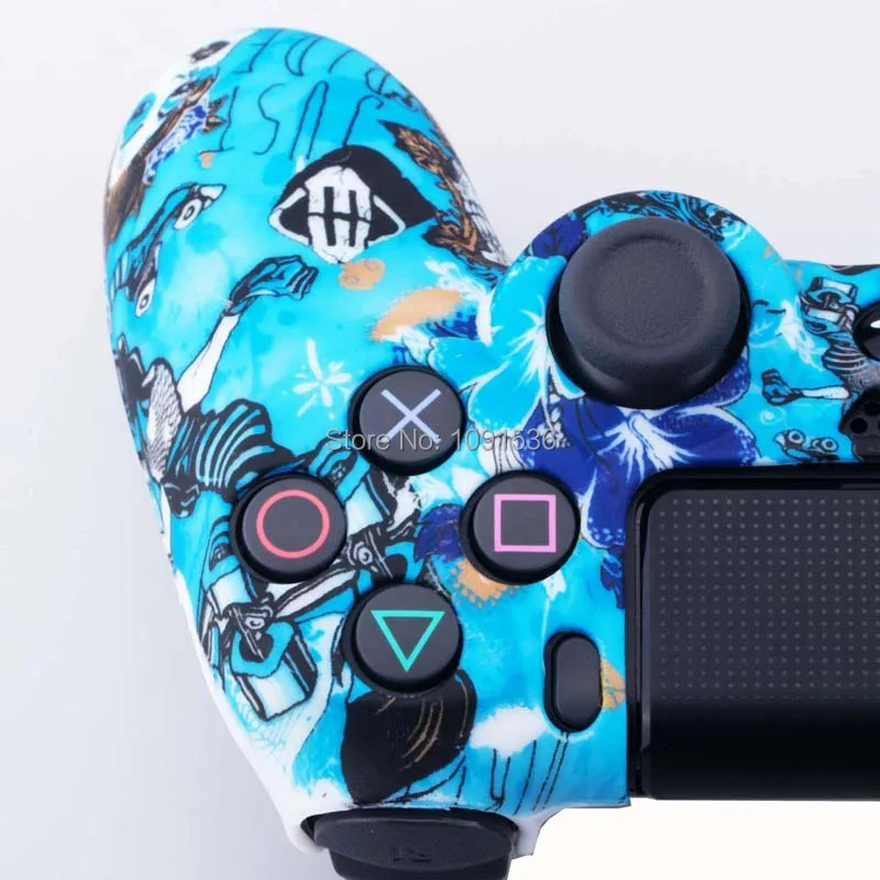 Камуфляжный Мягкий силиконовый чехол защитный чехол для sony Playstation 4 PS4 для Dualshock 4 контроллер для ps4 pro slim