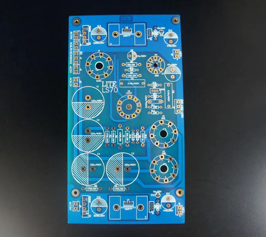 

LS70 PCB Tube Rectifier Power Supply Board Empty Board PCB
