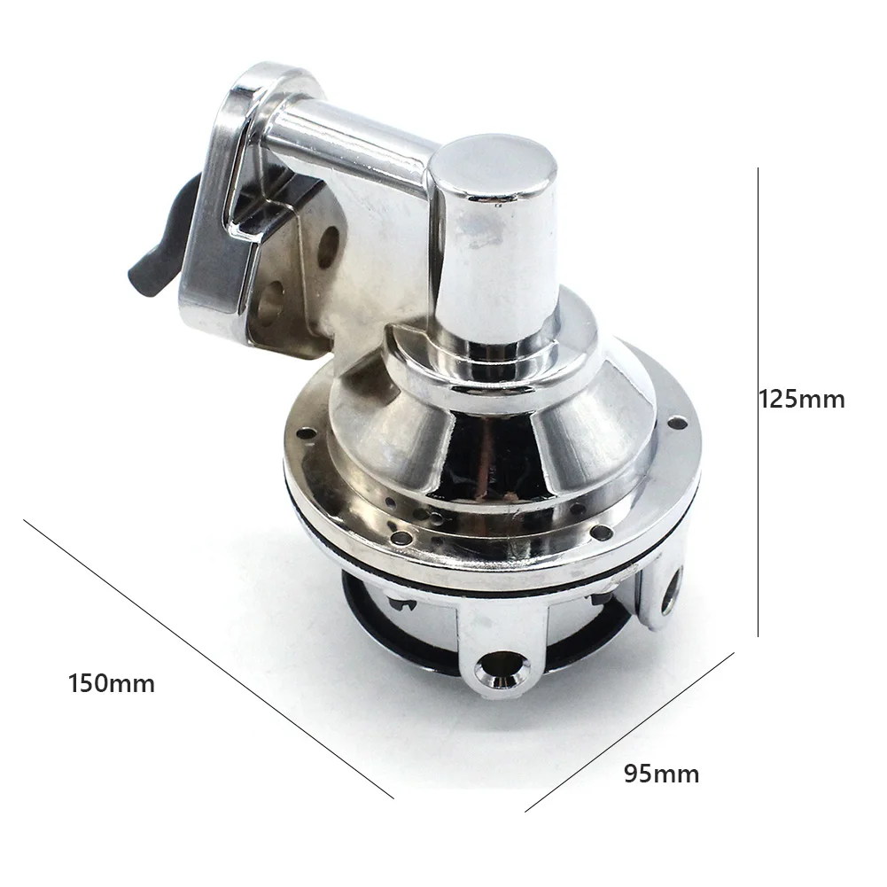 

Digital Tire Inflator Car Tire Pump Mechanical Fuel Pump Two Valve 6 PSI 1/4 NPT Inlet Outlet for SBC V8 262-400