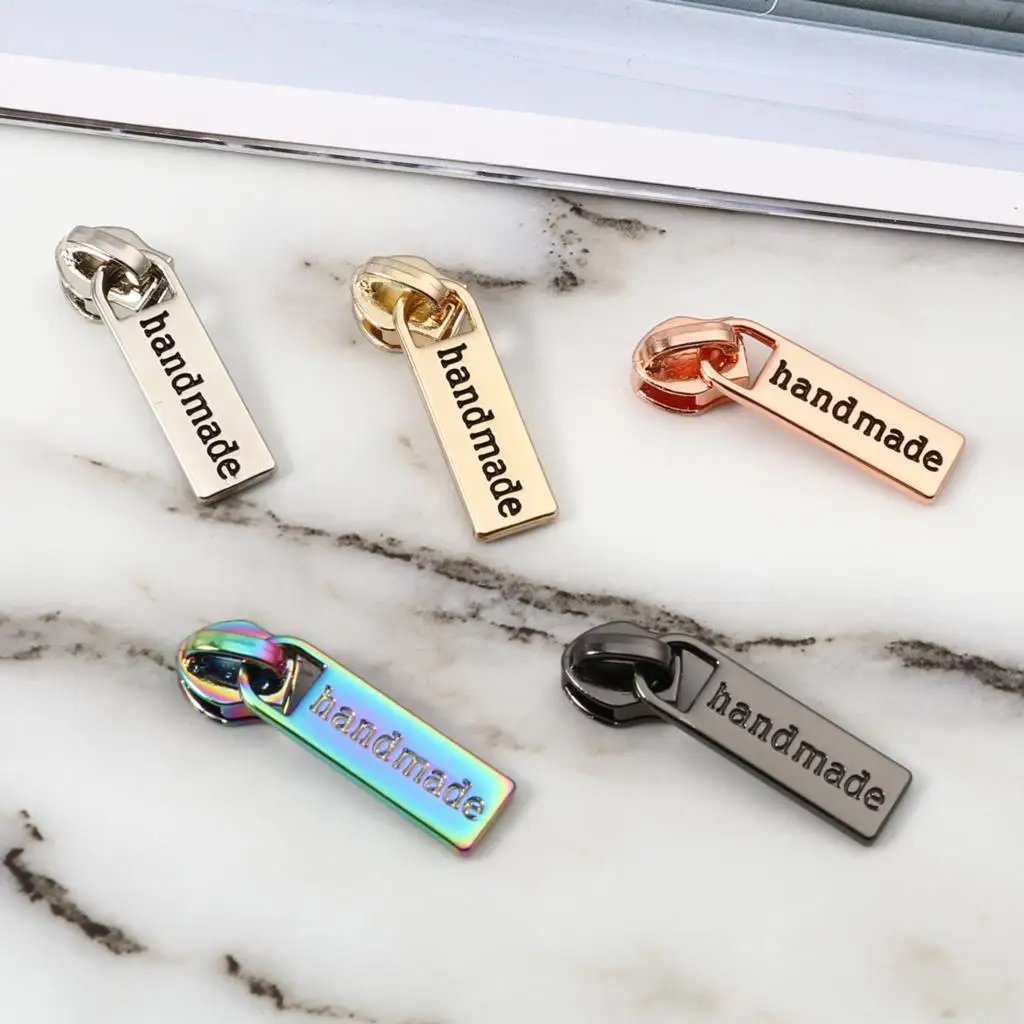 Слайдеры на молнии ручной работы 5 шт. нейлоновые наконечники для одежды набор