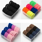 Резинки для волос Нейлоновые женские, цветные эластичные заколки для хвоста, аксессуар на голову, 30206 шт.