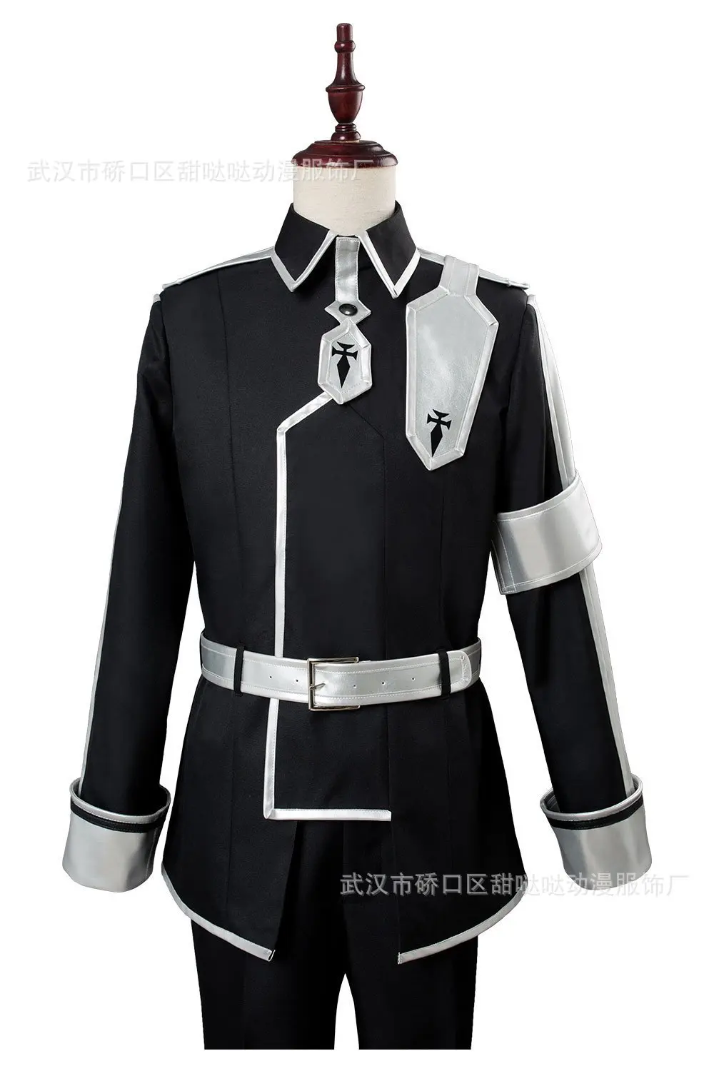 Горячее аниме меч искусство онлайн костюм Кирито для косплея Необычные костюмы