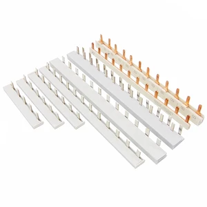 Медная шина для распределительного ящика, выключатель MCB GV2, соединитель, шина, выключатель, расческа, gangbei