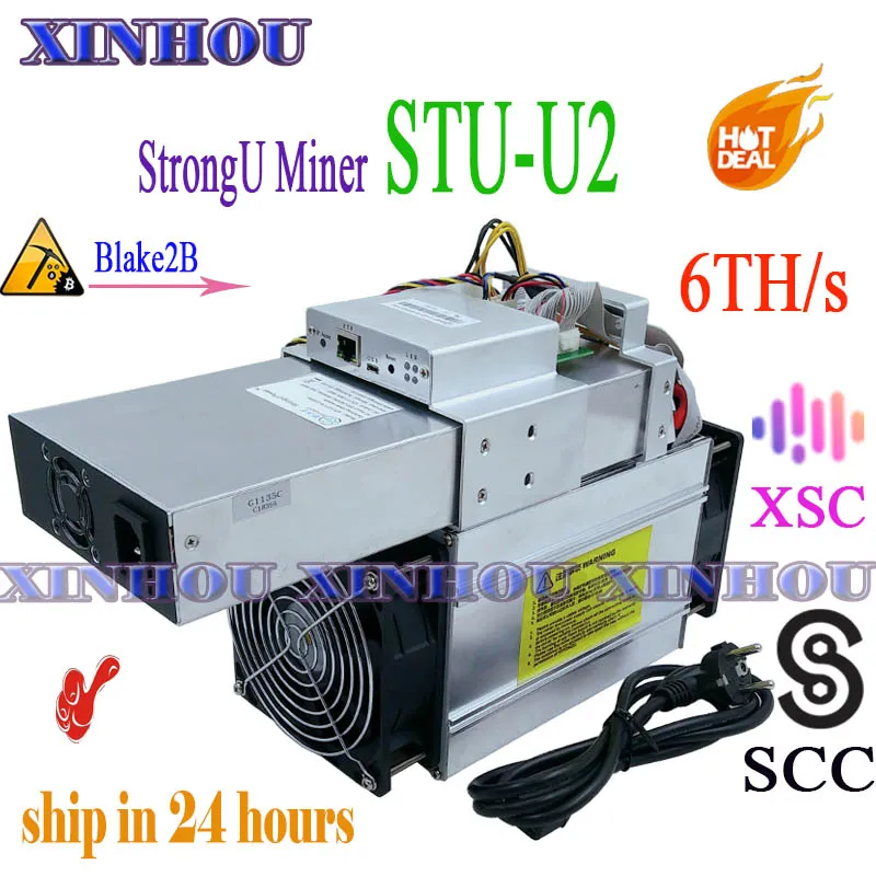 Майнер SCC XSC StrongU для майнинга качество Asic 6/S лучше чем antminer A3 S9 S11 Z9 Z11 B7 Innosilicon T3 M3