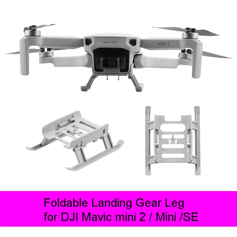 

Foldable Landing Gear Leg Height Extender Protector Extended Kit for DJI Mini 2/Mavic Mini / se Camera Drone Accessories