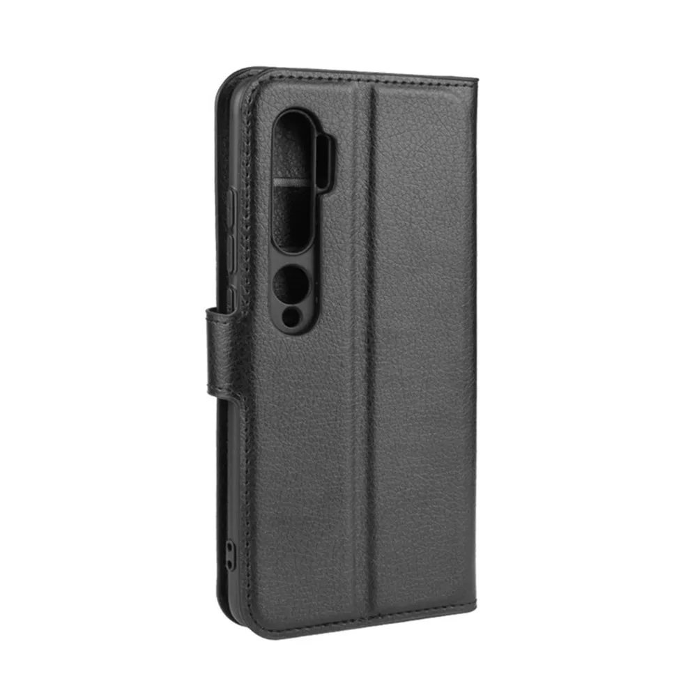 Чехол-книжка для Xiaomi Mi CC9 Pro Note 10 кожаный ударопрочный чехол-бумажник с подставкой