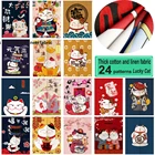 Занавеска на дверь в японском стиле суши, занавеска в виде кошки на удачу, занавеска на дверь в ресторане, кухне, спальне, декоративная подвесная занавеска в стиле фэншуй