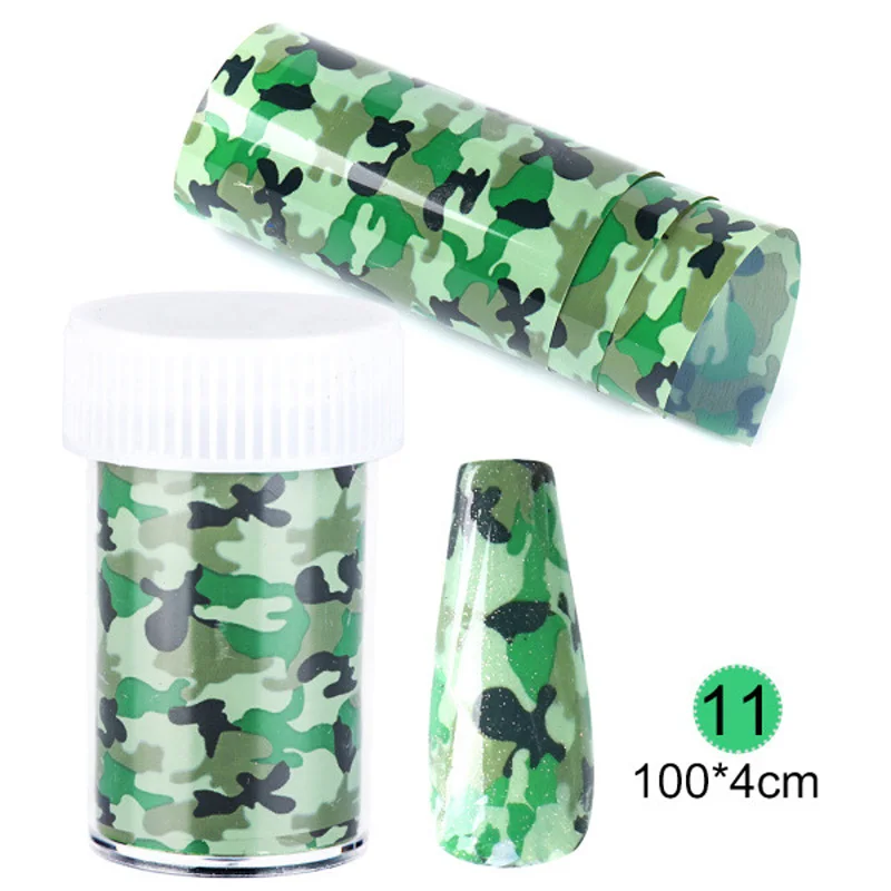 Переводные наклейки для ногтей 1 рулон в коробке бумага переноса из серии