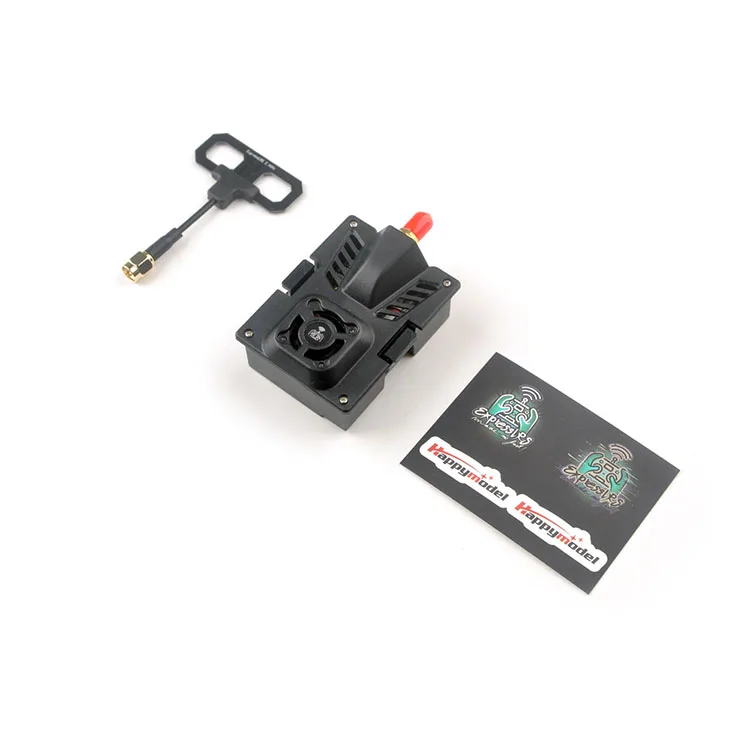 HappyModel-M&oacute;dulo Micro TX ES24TX Pro 1000mW 2,4G ExpressLRS ELRS, con ventilador de refrigeraci&oacute;n, m&oacute;dulo LED RGB para Dron RC, avi&oacute;n, FPV-1