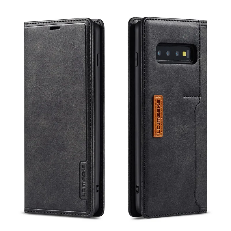 Магнитный чехол для Samsung Galaxy S10 S9 S8 S21 FE S20 Plus Note 20 Ultra 10 9 A12 A52 A72|Чехлы-портмоне| |