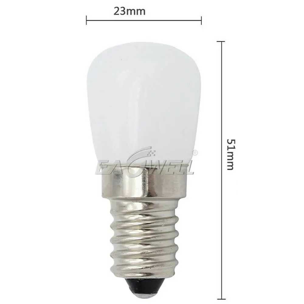 Миниатюрная лампа для холодильника E14 SMD2835 3 Вт 6 светодиодов внутреннего