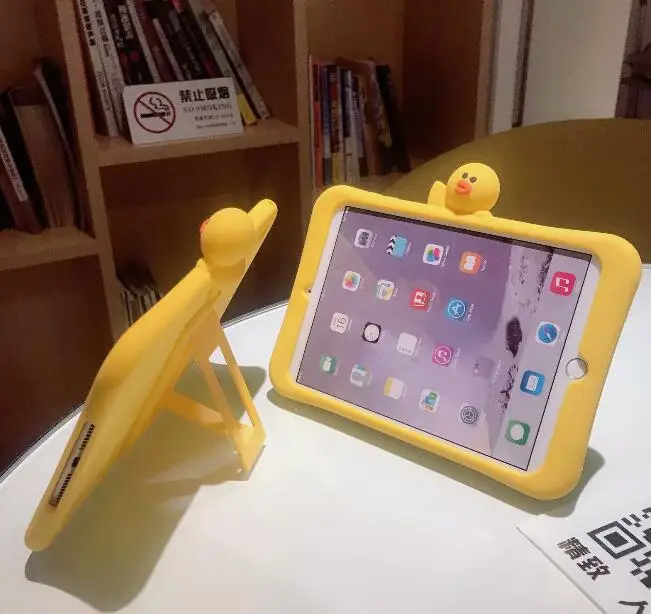 yellow Силиконовая крышка для huawei MediaPad T5 10 дети Безопасный противоударный корпус AGS2-W09 AGS2-L09 AGS2-L03 10,1 ''планшет стенд кожаный чехол+ подставка для ручек - Цвет: yellow