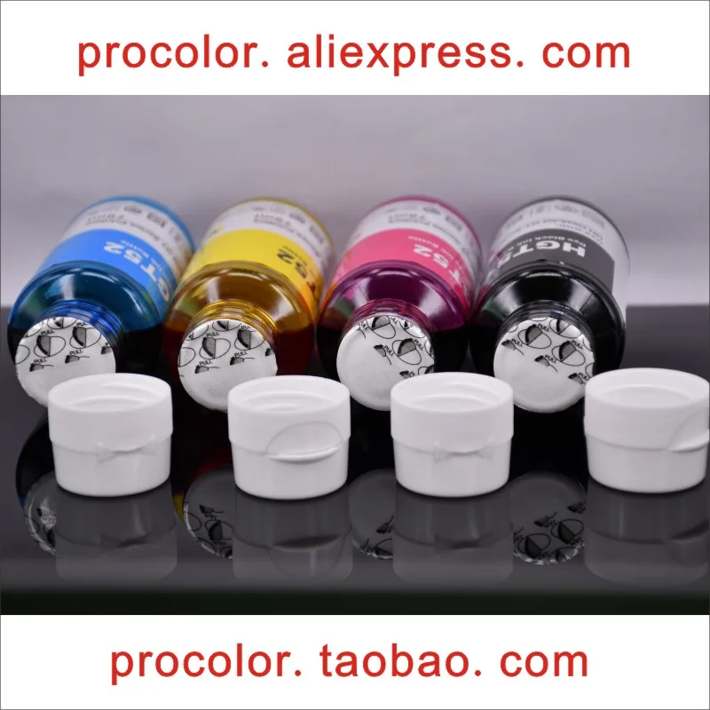 Оригинальный чернильный бак GT51 чернила на основе красителя для СНПЧ набор