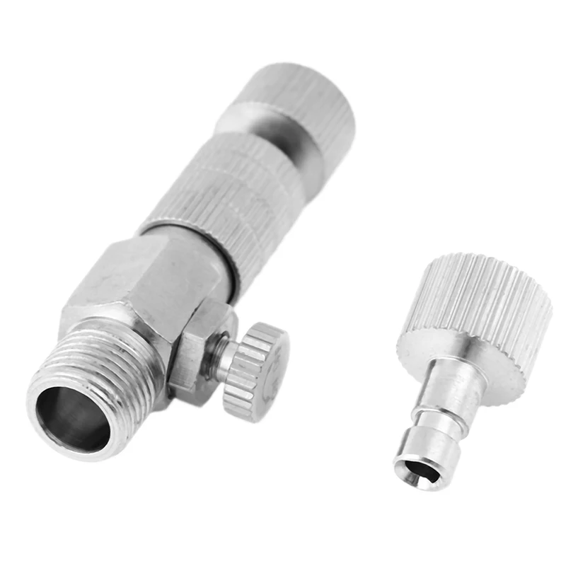 

New Hot Airbrush Quick Release Coupling Disconnect Adapter with 1/8" Plug Fitting Part
