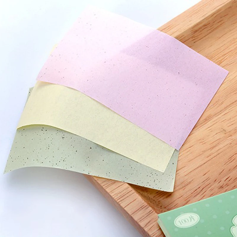 

100 Tablets Of Portable Facial Oil-Absorbing Paper Oil Control Cleansing Oily