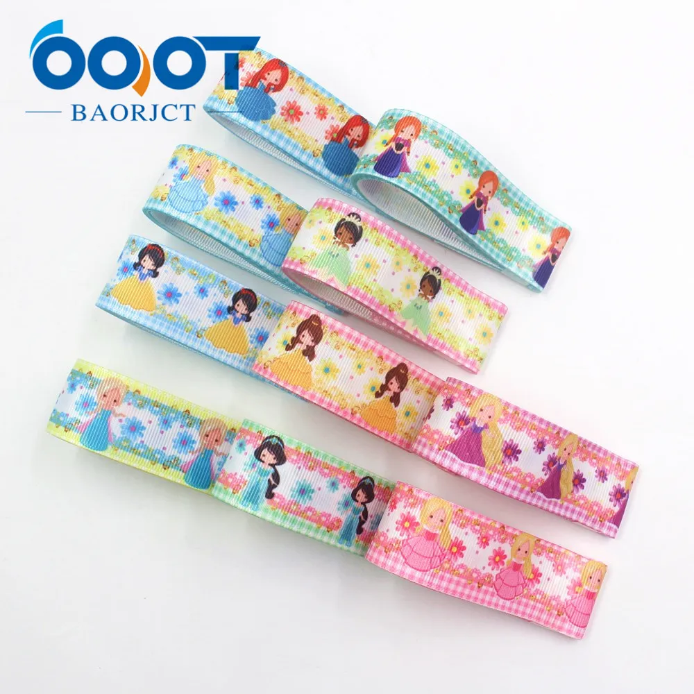 OOOT BAORJCT I-19920-2214 25 мм 10 ярдов мультфильм тепловой передачи печатных корсажные ленты