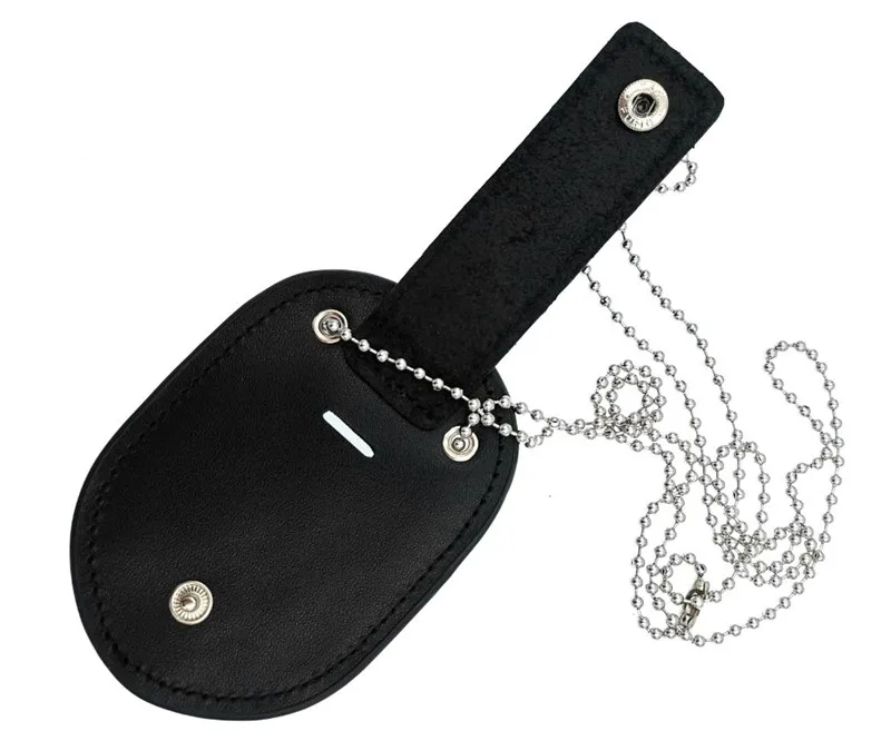 Новый кожаный Универсальный держатель для значков полицейский детектив с